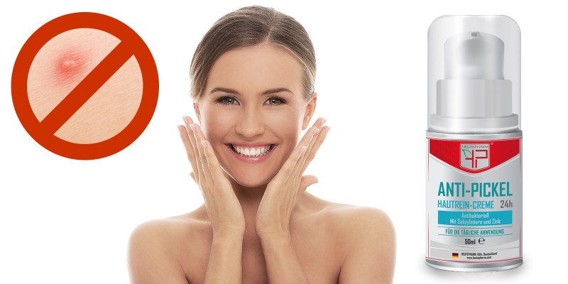 Anti-Pickel-Creme. Крем против прыщей