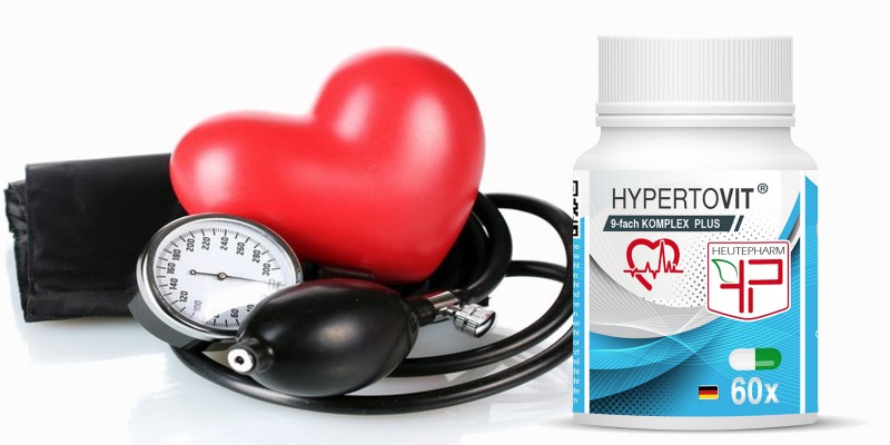 HYPERTOVIT Предназначен для людей, страдающих гипертонией, 60 капс
