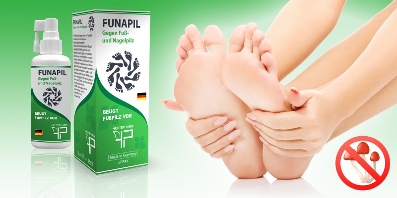 FUNAPIL® Предназначен для предотвращения кожного и ногтевого грибка, 15 мл